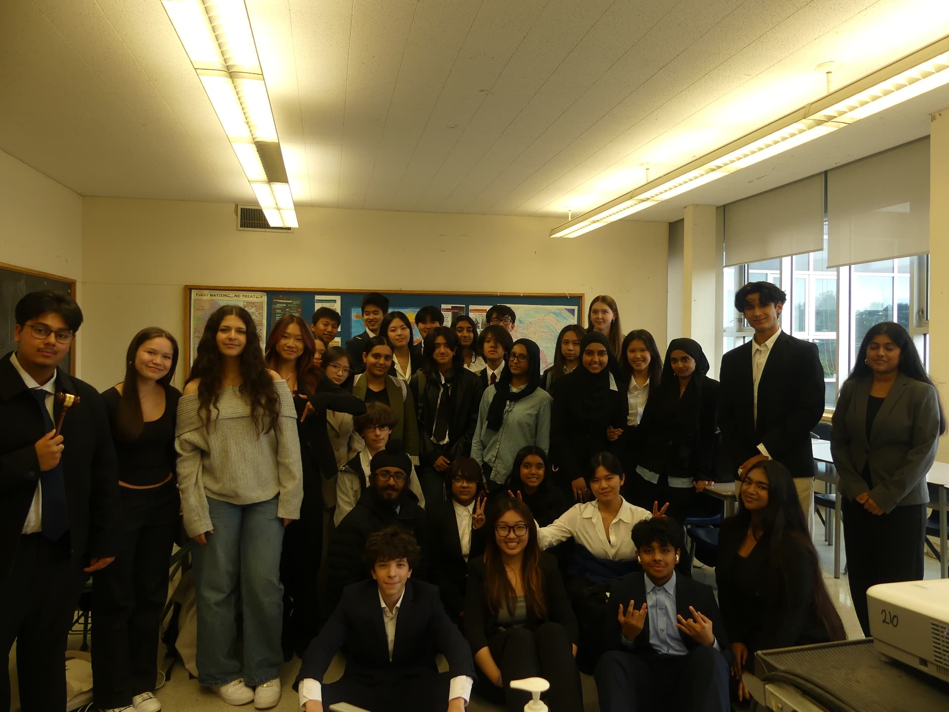 SATECMUN 2025 Security council group photo